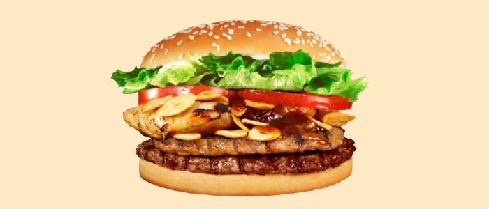 Meat Feast Burger (b)  Single 