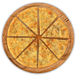 10" Garlic Pizza Bread With Cheese 