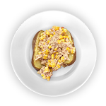 Jacket Potato With Tuna Mayo & Sweetcorn 