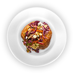 Jacket Potato With Cheese Coleslaw 