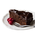 Slice Of Chocolate Fudge Cake 