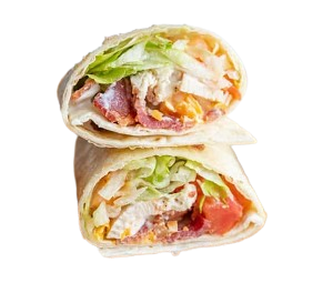 Chicken & Bacon Wrap (b) 